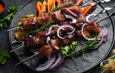 Sizzling Kebabs Served at Istanbul Kebab & Pizza House Kirkcaldy